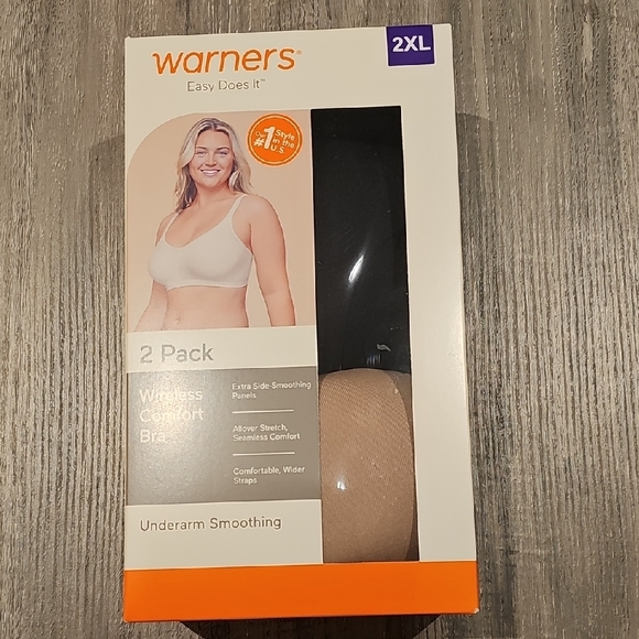 Warner's Black and Nude Comfort Bras - Picture 7 of 10